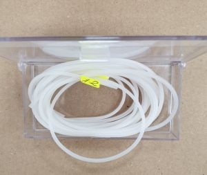 set of Silicone Pole Float Rubber clear 1.0 , 1.2 , 1.5 mm