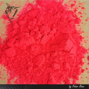 Polvere fluorescente - rossa 100gr